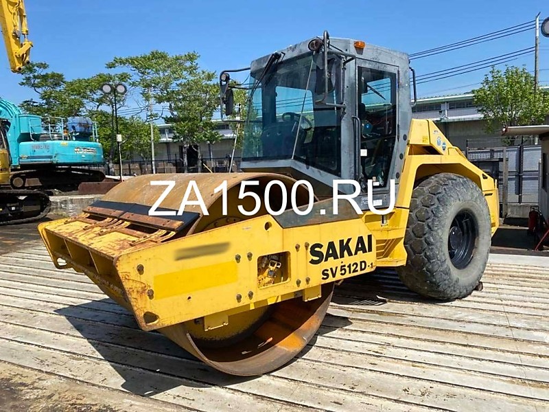 SAKAI SV 512 D:  Масса 11000 кг.  Ширина 2300 мм